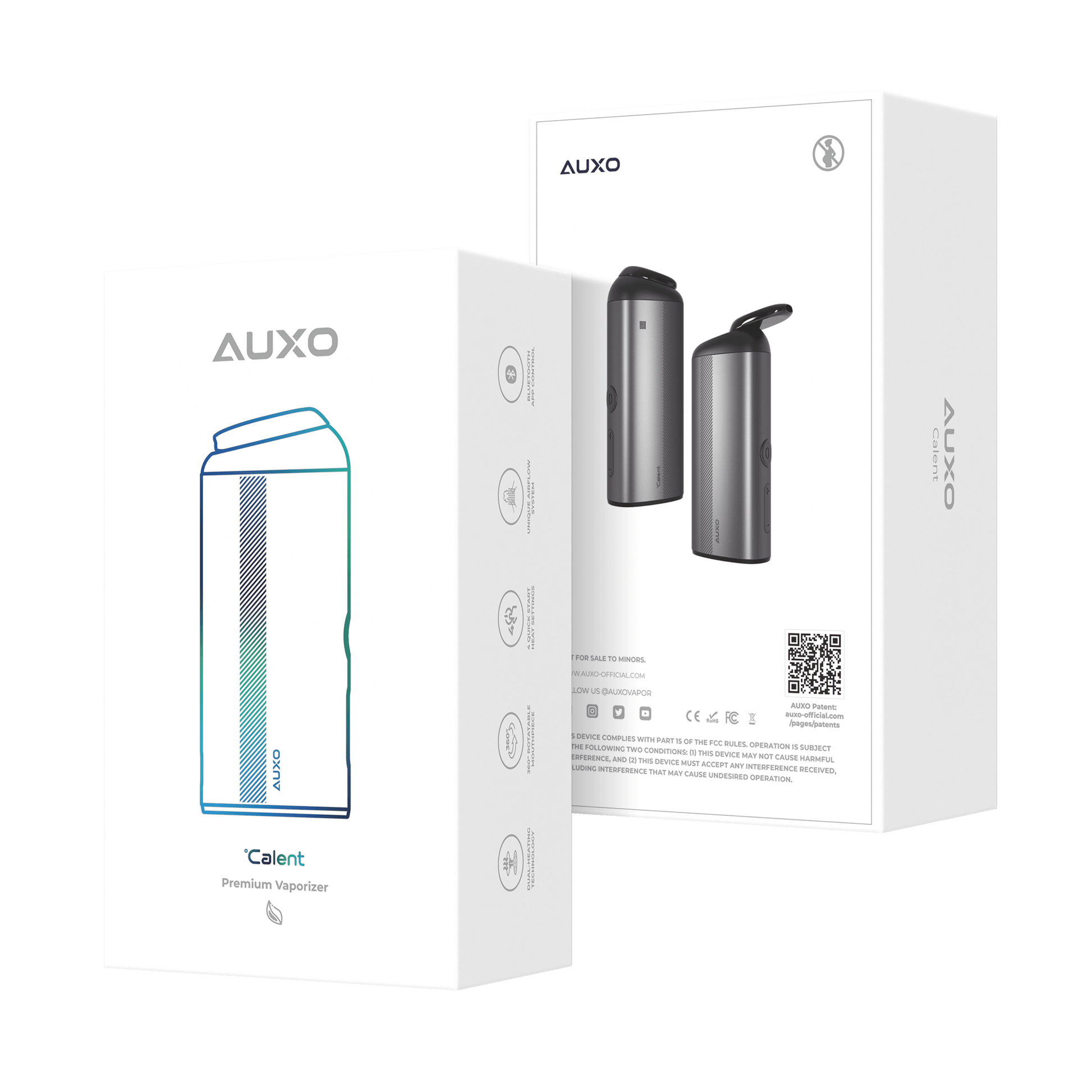AUXO Calent | Premium Dry Herb Vaporizer