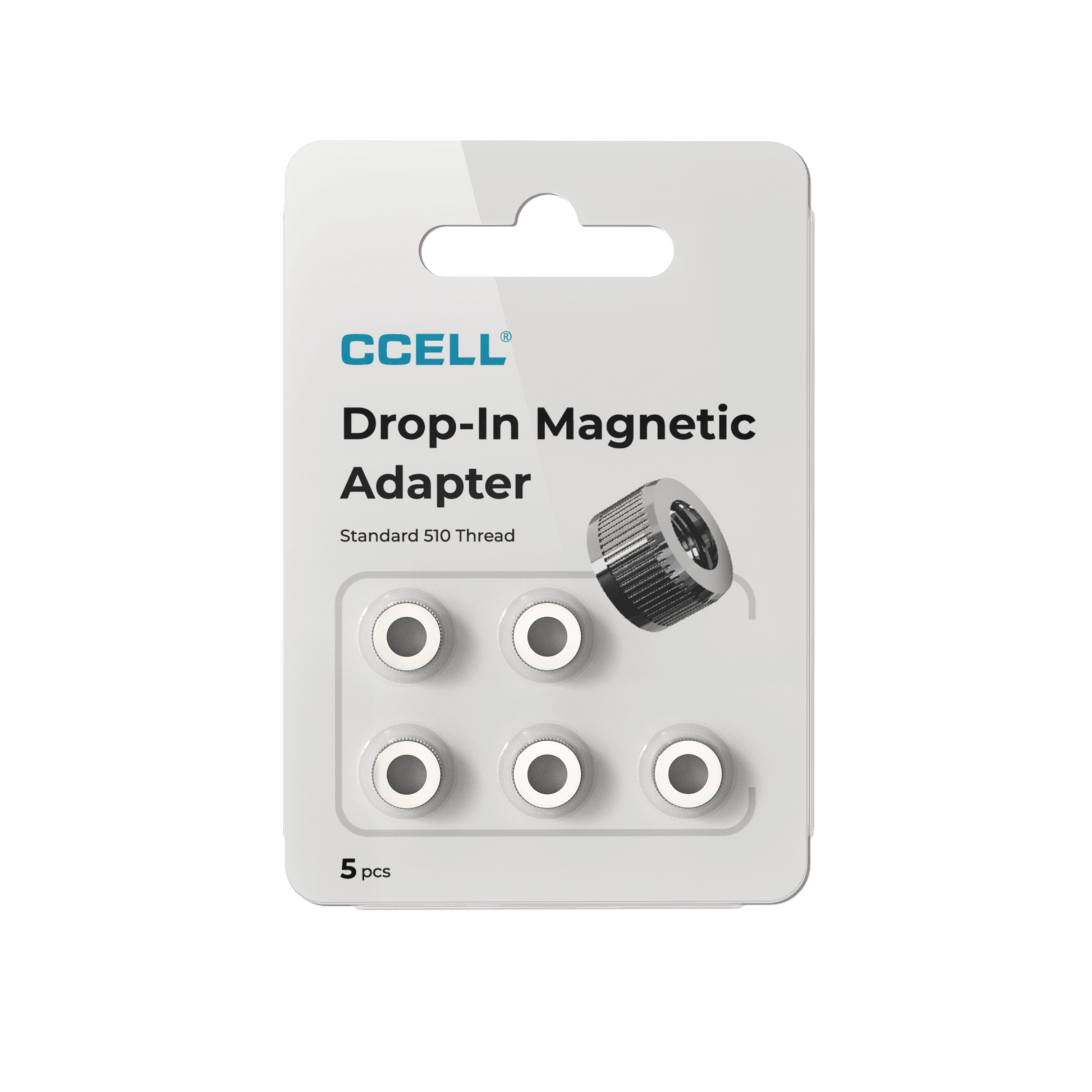 CCELL 510 Magnetic Adapter (5 PCS)